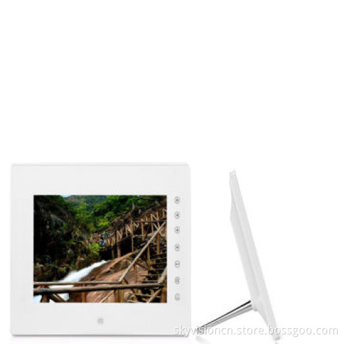 7-inch Digital Photo Frame with Touch Button, Supports 1,080P, Easy to fix on All Display Shelf